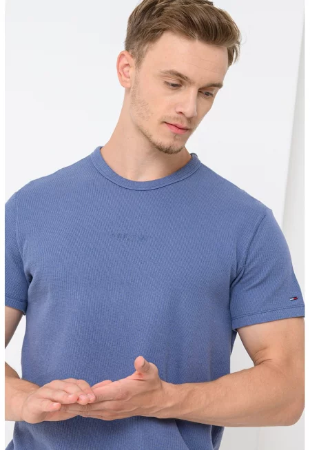 Слим памучна тениска