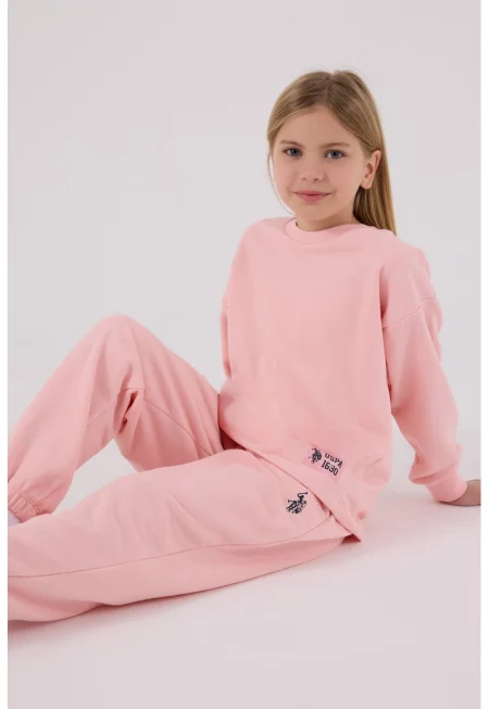 Спортен екип с лого - Пастелнорозов