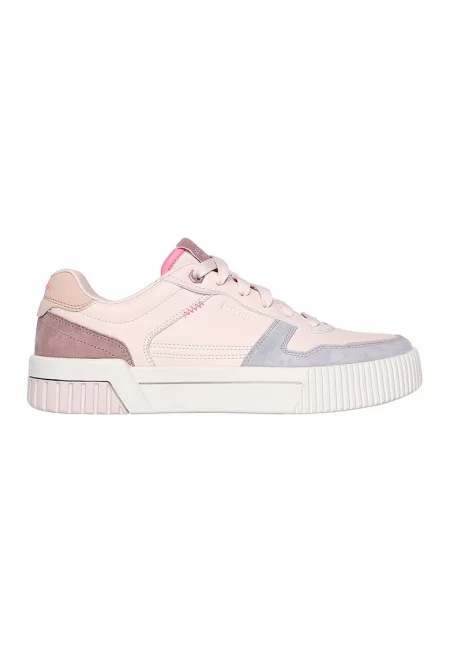 Спортни обувки Jade с велур - Бледо розово