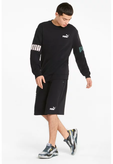 Суитшърт Power с овално деколте