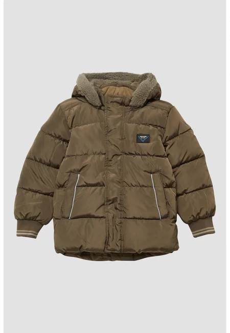 Зимно яке с качулка - Каки