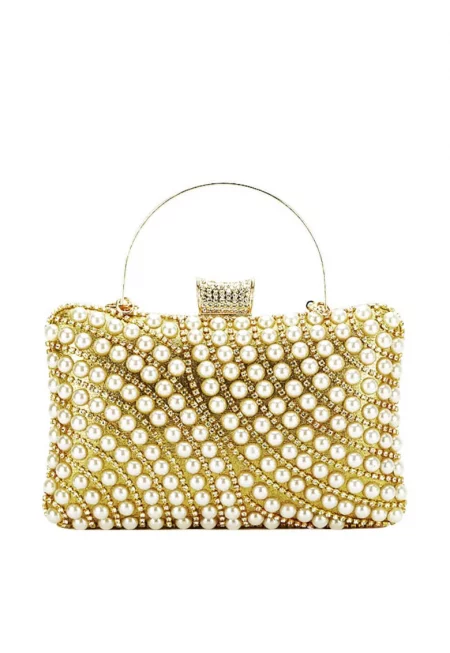 Златен клъч с кристали BYH802 05 11058