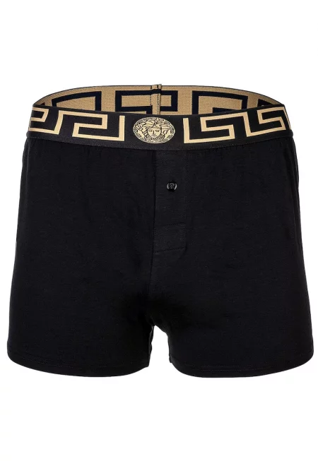 Боксерки с лого - Златист/Черен