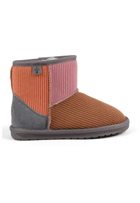 Боти с цветен блок