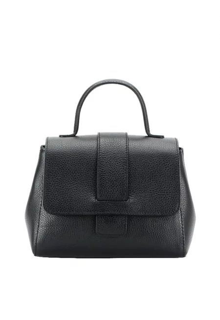 Чанта 1047 123 12157 - Естествена кожа - Черен