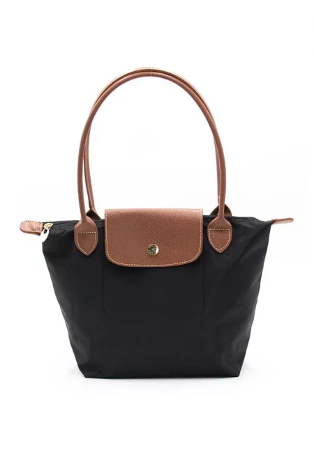 Чанта shopper от екологична кожа - кафява