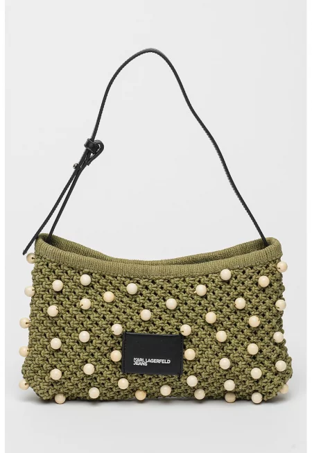 Чанта за рамо Festival с регулируема презрамка - Папратово зелено