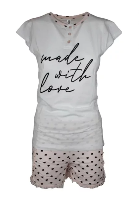 Дамска къса пижама модел 33099