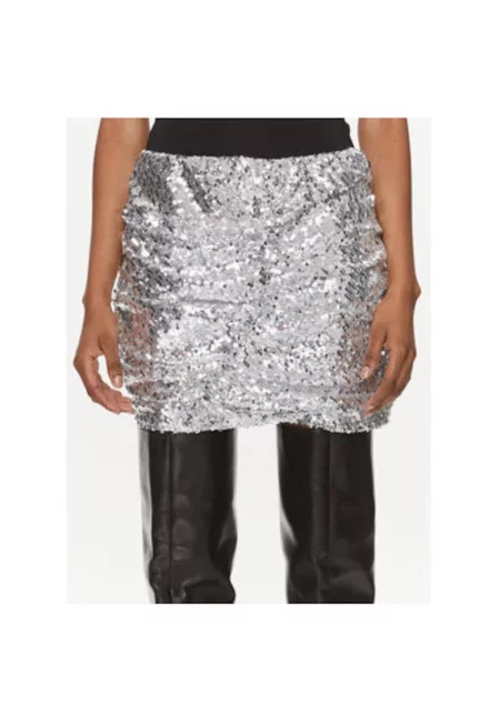 Дамска пола -  303541286 - Полиестер - Сребро