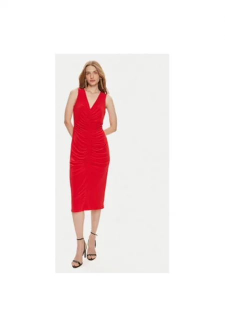 Дамска рокля -  304425707 - Полиестер - Черен