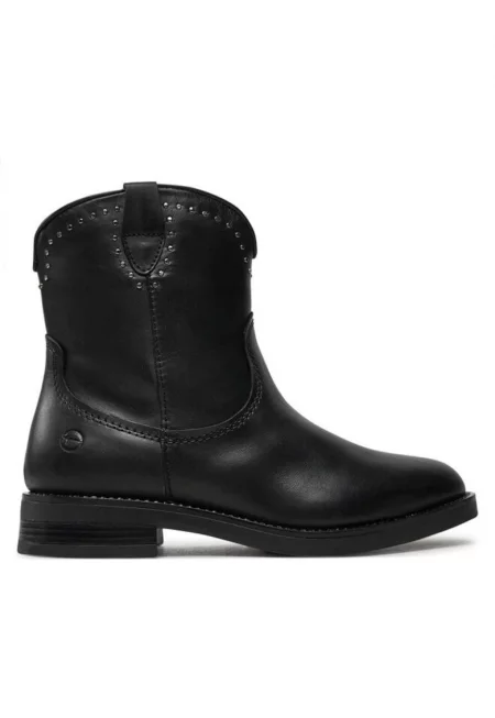 Дамски боти  304294921 - Естествена кожа - Черен