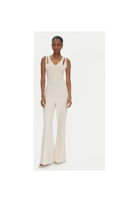 Дамски гащеризон -  305265289 - Полиестер - Бежов - Бежов