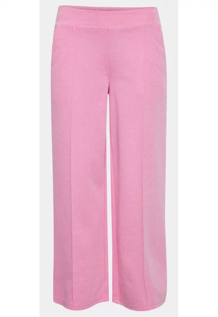 Дамски панталон -  303575540 - Розов - Памук