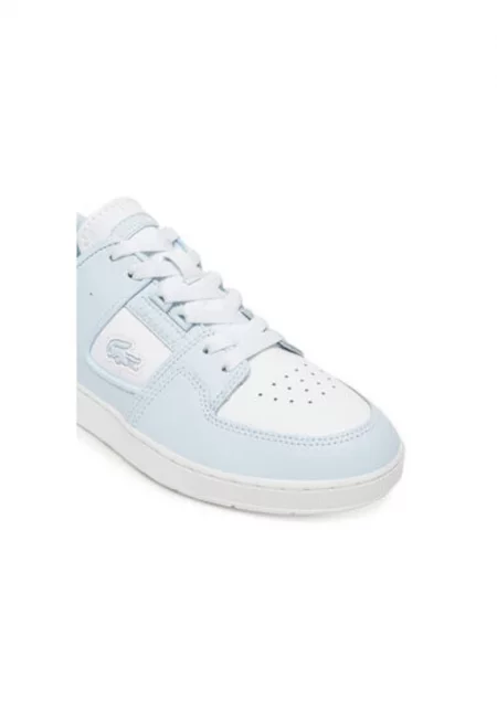 Дамски спортни обувки - 749SFA0042 -  Естествена кожа - 39 EU - Бял/Син - Бял/Син