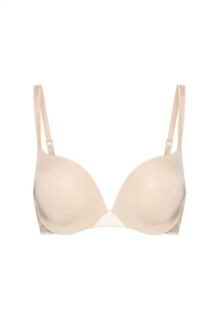 Дамски сутиен -  208564502 - Полиамид/Еластан - Бежов