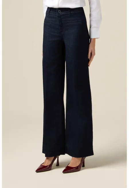 Дънки с широк крачол