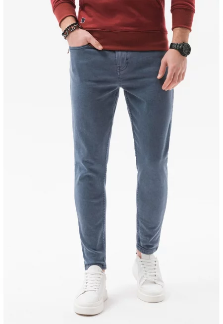 Дънки със стандартна талия - Тъмносин