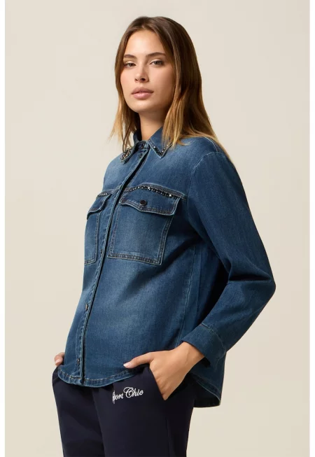 Дънков шакет с джобове