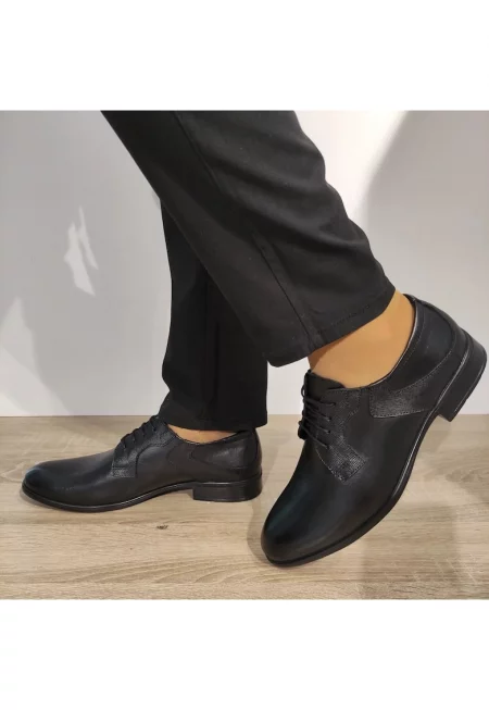 Елегантни мъжки обувки  239 черни - Черен