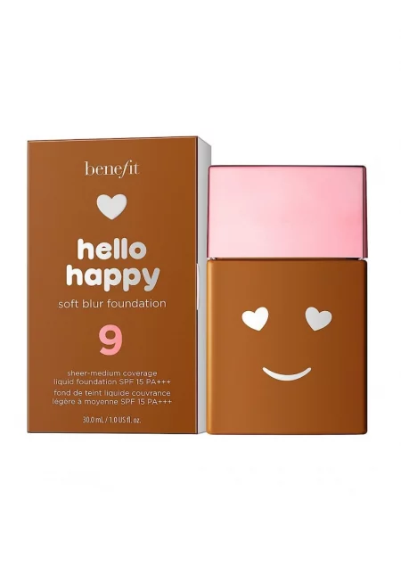 Фон дьо тен -  Hello Happy Soft Blur - Матиращ