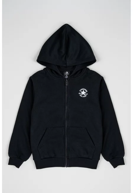 Худи с цип и джобове