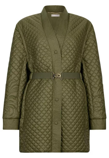 Капитонирано яке с колан