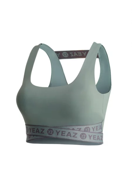 Къс спортен топ Revolute - Тюркоаз