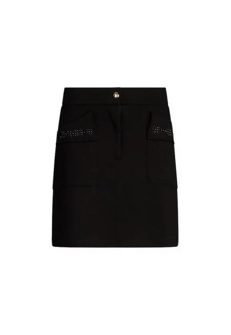 Къса пола с висока талия