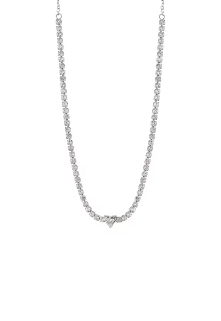 Колие Happy Hearts с покритие от 18k злато и циркони