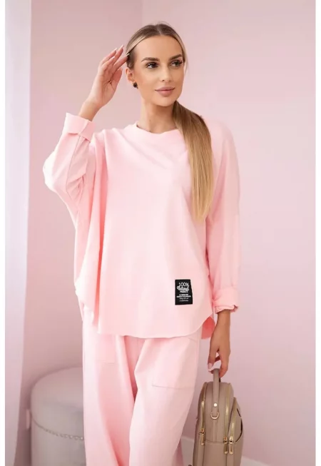 Комплект суичър и панталон - Един размер