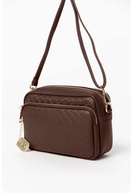 Кожена чанта през рамо Tabita