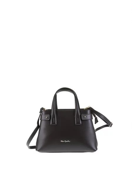 Кожена чанта с отделяща се презрамка