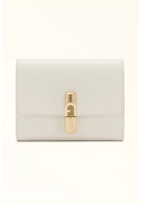 Кожено портмоне с тройно прегъване