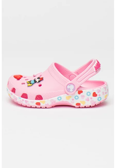 Крокс с дизайн Minnie Mouse - Червен/Розово/Син