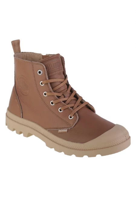 Маратонки -  Pampa Zip Lth Ess 76888 - Кафяв