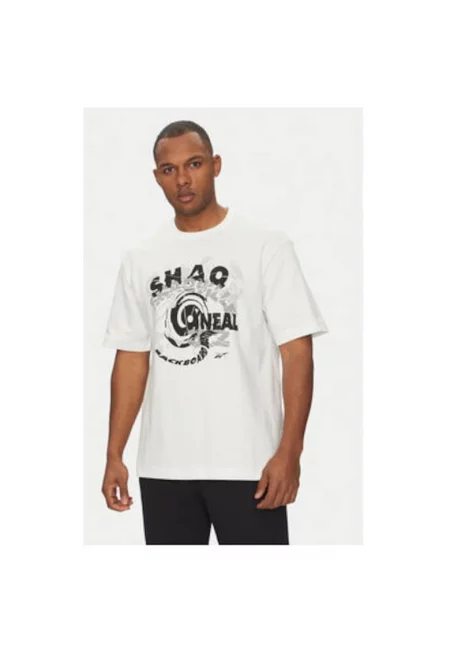 Мъжка тениска  100218841 - памук - бяла - Бял