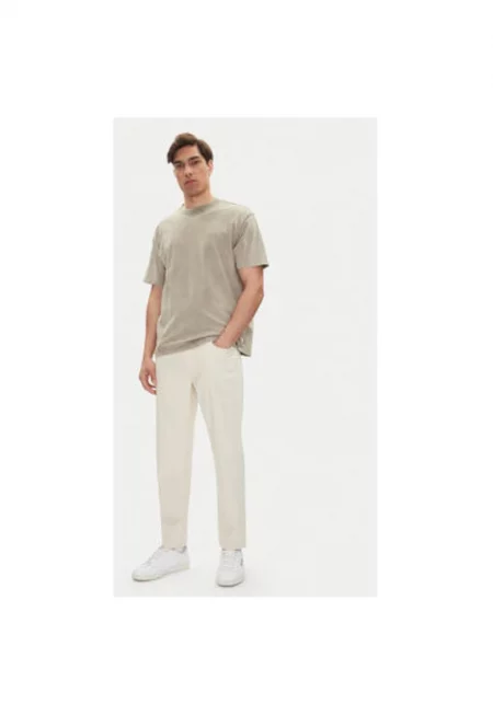 Мъжки панталон  1016435 - Памук - Екрю