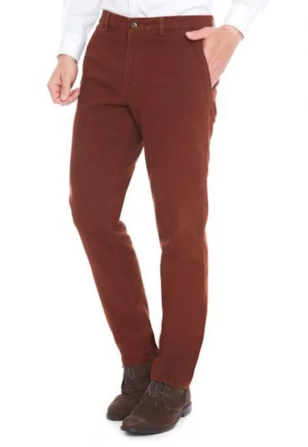 Мъжки панталон -  Rover 6547 - Сив - Червен