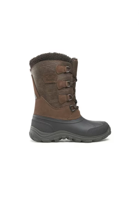 Мъжки спортни обувки -  82099 - Синтетични - Кафяви