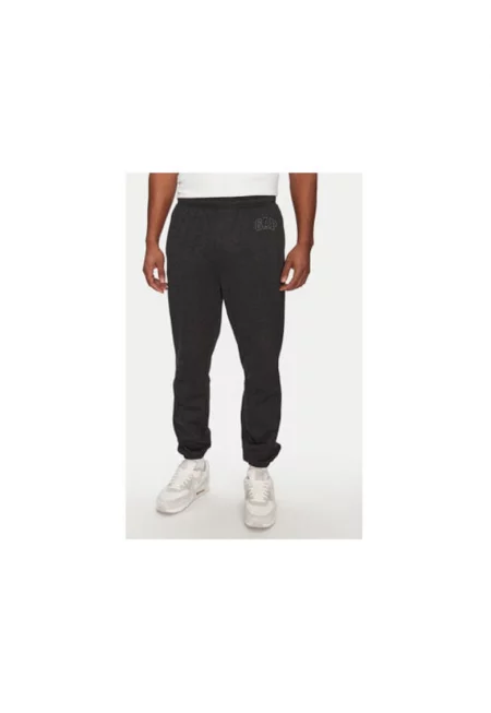 Мъжки спортни панталони  500382-48 - памук/полиестер - сив