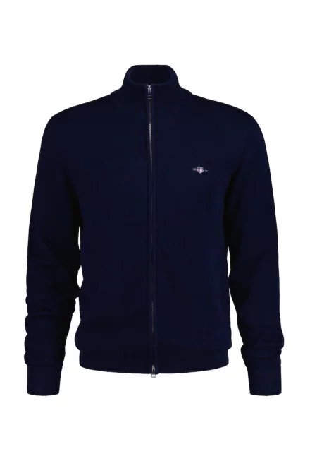 Памучен суитшърт с цип