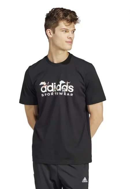 Памучна тениска с лого