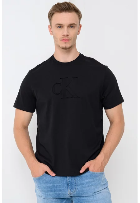 Памучна тениска с малко лого