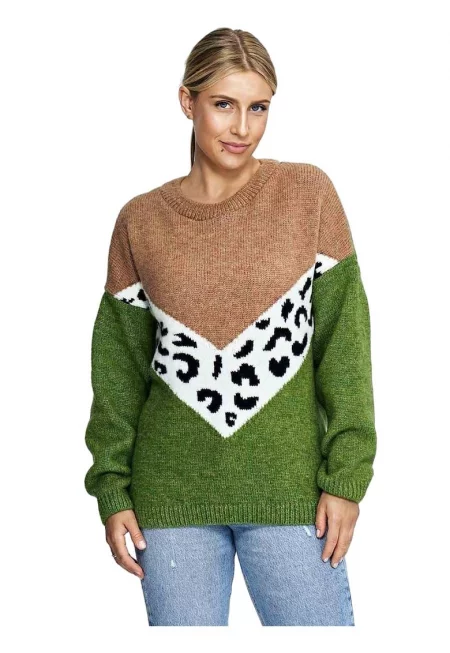 Пуловер 5902982016367 -  полиакрил - многоцветен - един размер