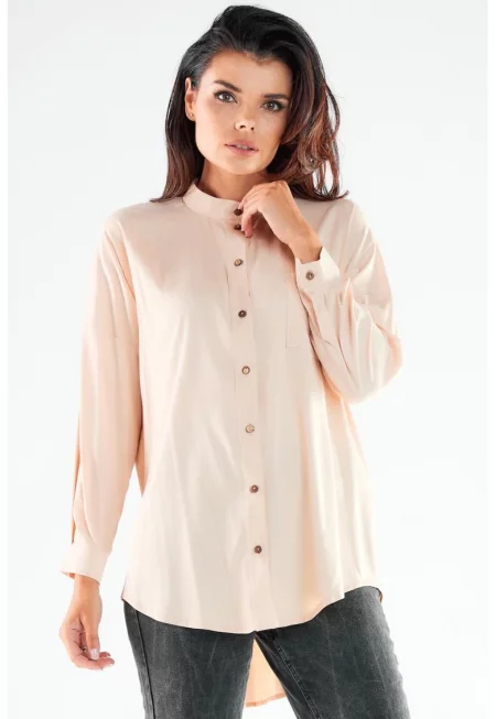 Риза A525 Елегантен Дълъг ръкав