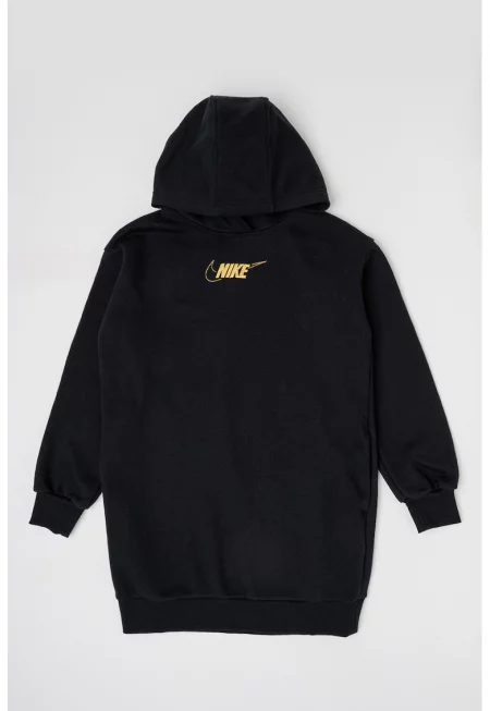 Рокля тип худи с лого