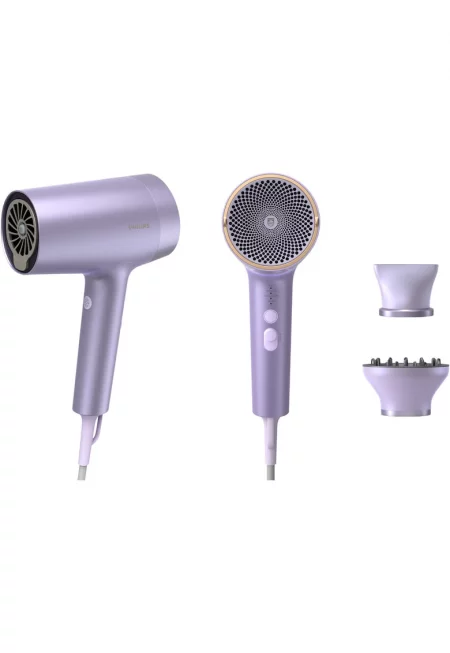 Сешоар  Series 7000 - 1800W - ThermoShield Advanced technology - Метален лилав