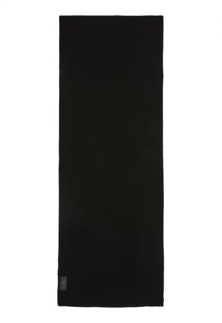 Шал с коприна - Черен