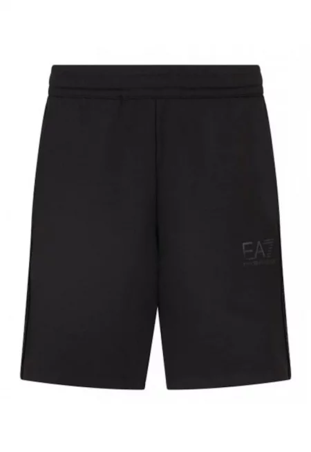 Шорти  бермуди - черни - памук-еластан