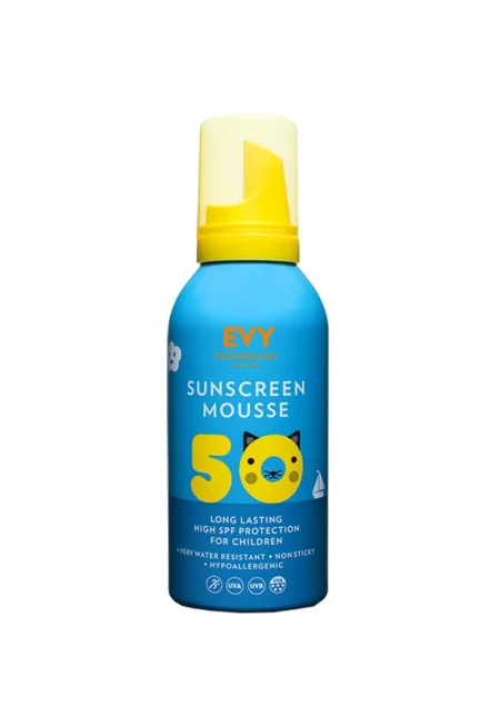 Слънцезащитен крем за лице и тяло  Mousse Foam - SPF 50 - 150 мл